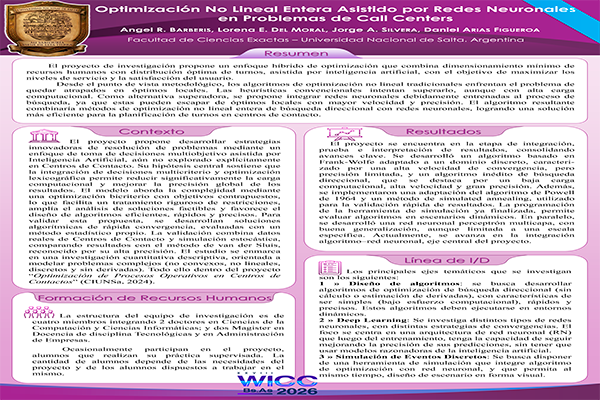 Optimización No Lineal Entera Asistido por Redes Neuronales